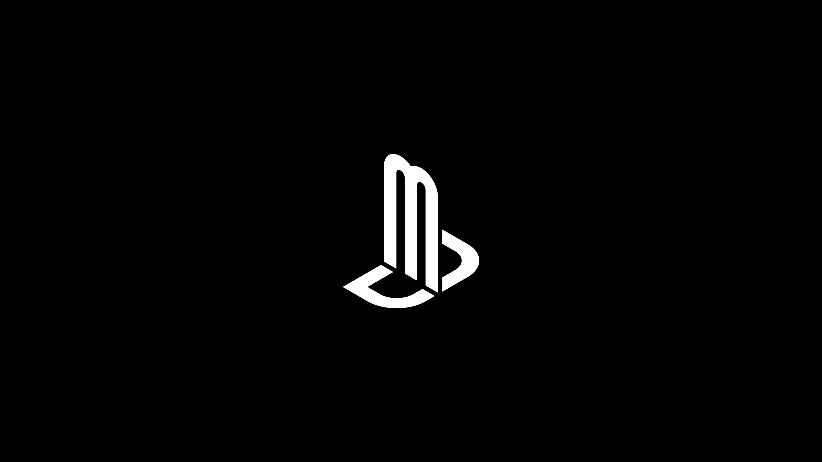 The Mother Design monogram, an M and D drawn as a single isometric form in white on a black screen